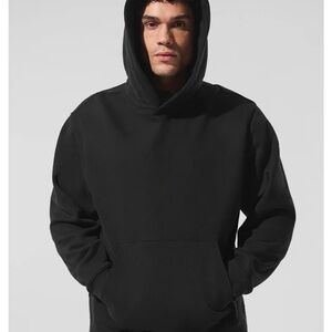 Men's ALO Black Pullover Hoodie